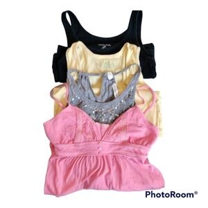Woman size xs small Tank Top variety 4 items